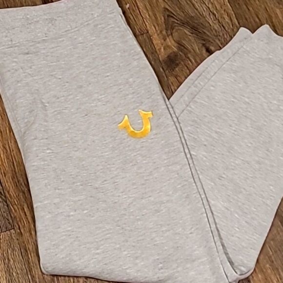 True Religion Buddha 3 Star Jogger- Heather Grey - Picture 7 of 9